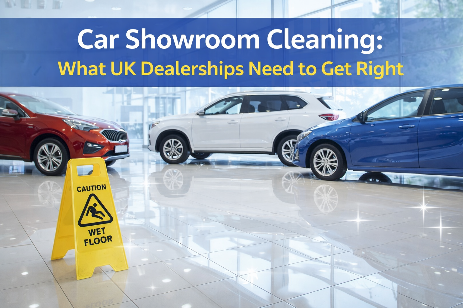Car Showroom Cleaning: What UK Dealerships Need to Get Right (and Why It Matters More Than You Think)