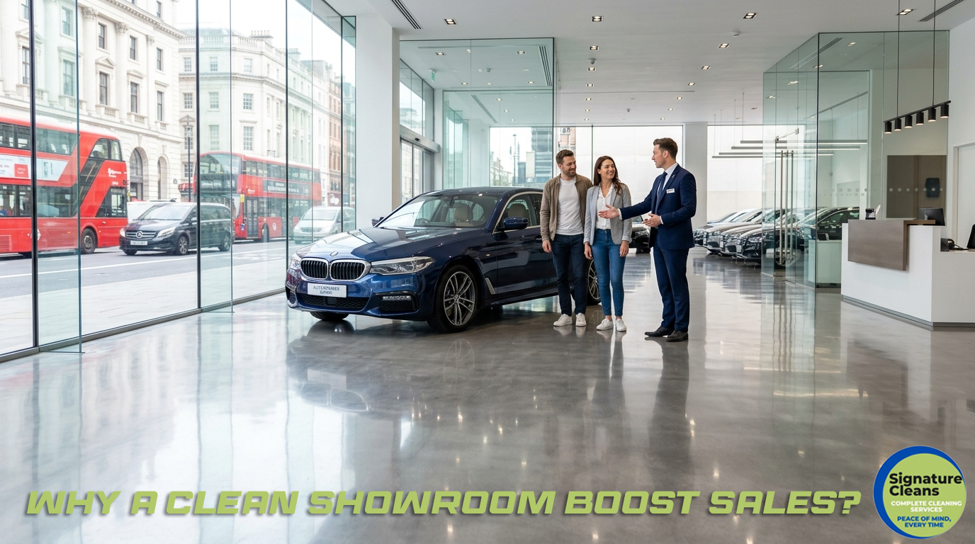 Why a Clean Showroom Is One of the Best Sales Tools You're Not Thinking About